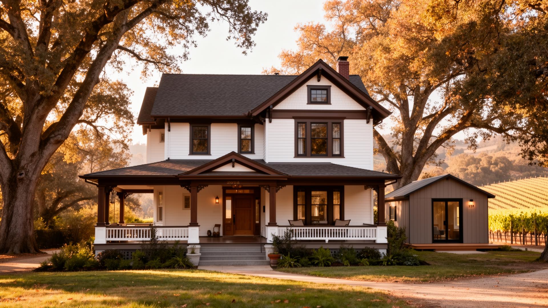 Restored 1914 craftsman house with standalone studio in McMinnville, Oregon